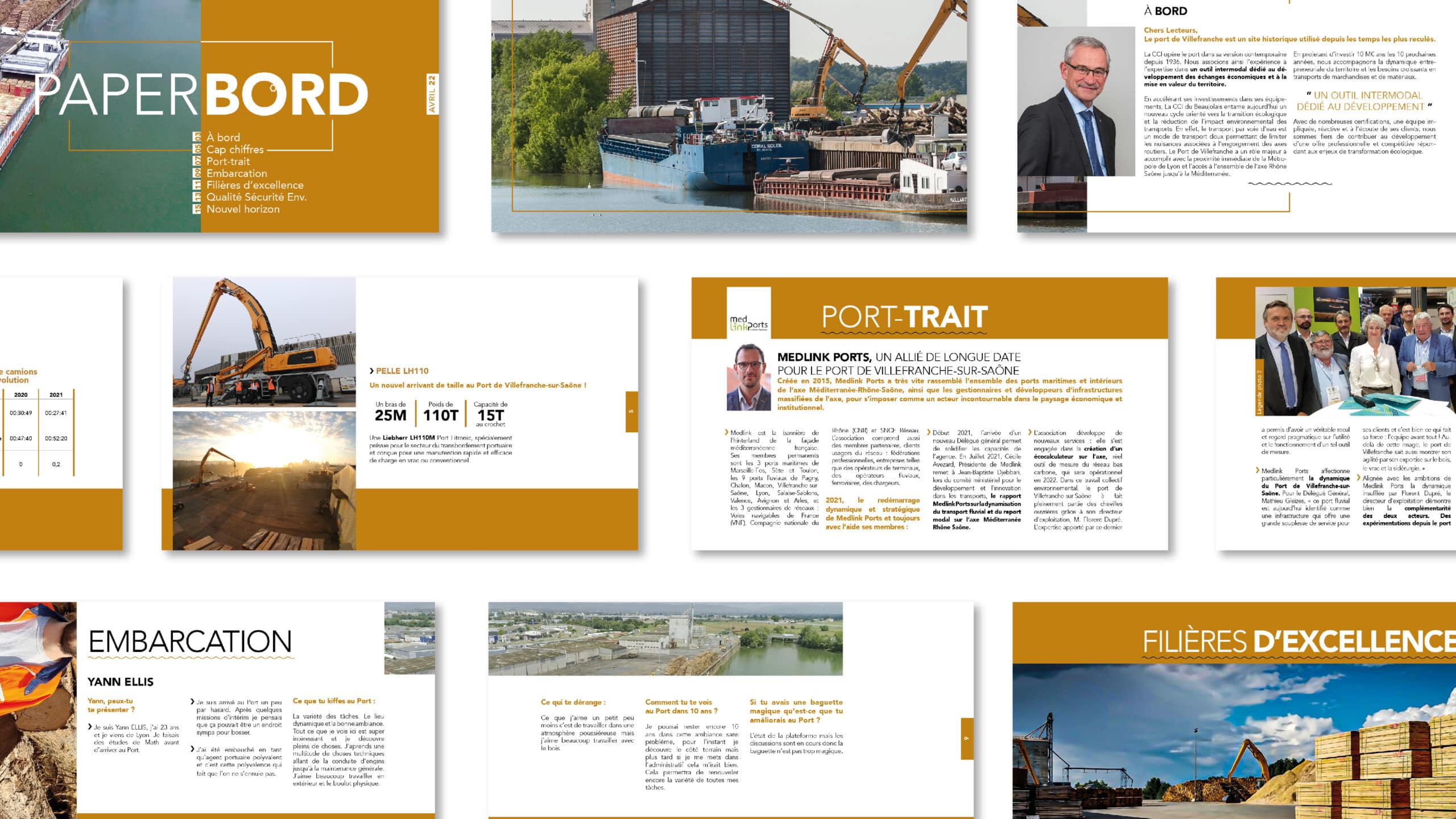 rougevert communication - Gazette pour le client Port du Beaujolais